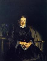George Wesley Bellows - Aunt Fanny aka Old Lady in Black
